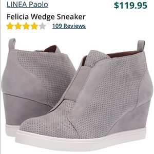 Light Grey Felicia Wedge Bootie